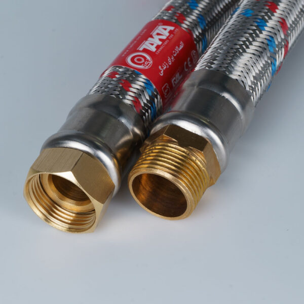 DN20 Braided Stainless Steel Hose - Image 2