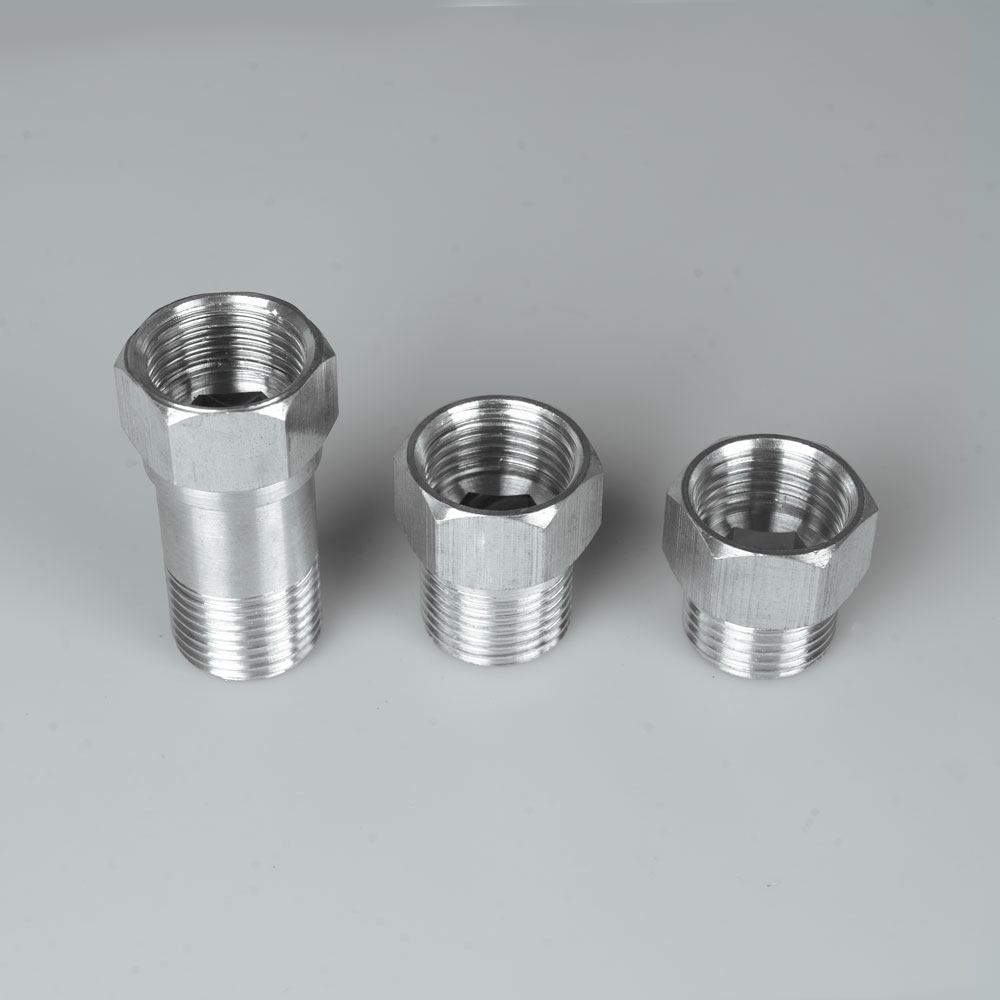 DSC01559 Brass Male-Female Adapter Chrome - Image 1