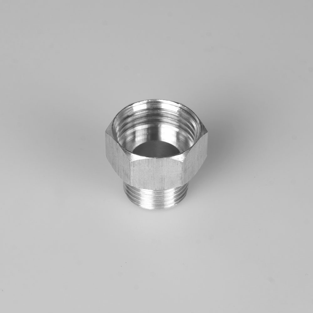 DSC01561 تبدیل 1/2 به 3/8 برنجی آبکاری کروم - تصویر 1