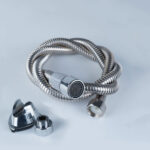 Toilet Hose With ABS Connection and Brass Nut - Polish