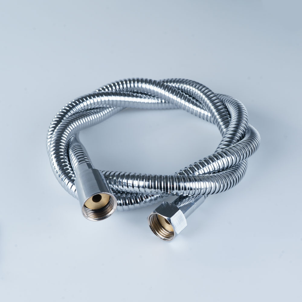 code419 Shower Hose With Full Brass Connection Plus Chrome - Image 1